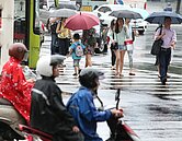 雨勢再變強六、日最大　下周三後減緩