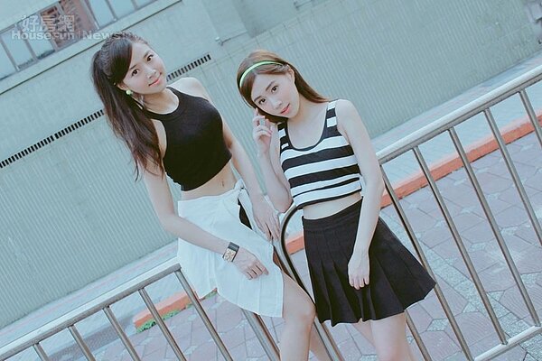 2.小普(右)目前與妹妹同住在台北市大安區,當初為了找房煞費苦心。