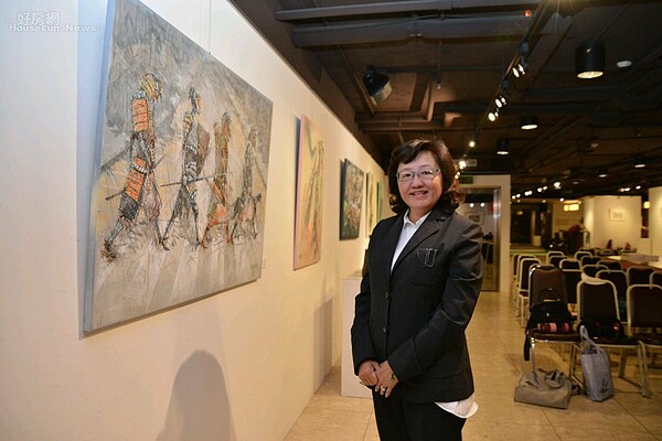 力麒建設董事長郭淑珍。(好房網News記者 陳韋帆/攝影)