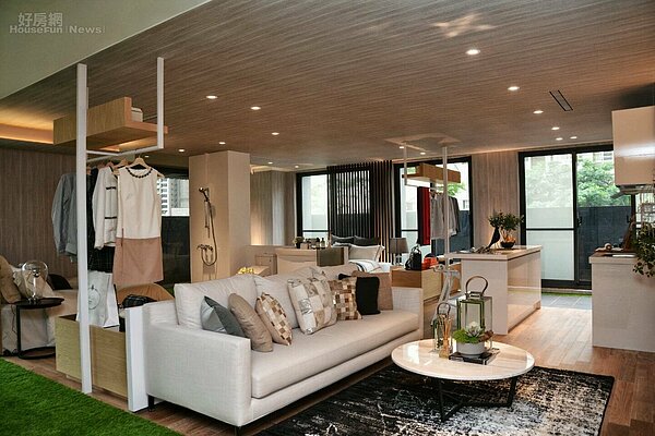 三發地產樣品屋。(好房網News記者 陳韋帆/攝影)