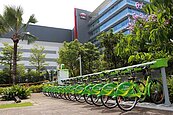 台積電捐贈　T-Bike南科站啟用