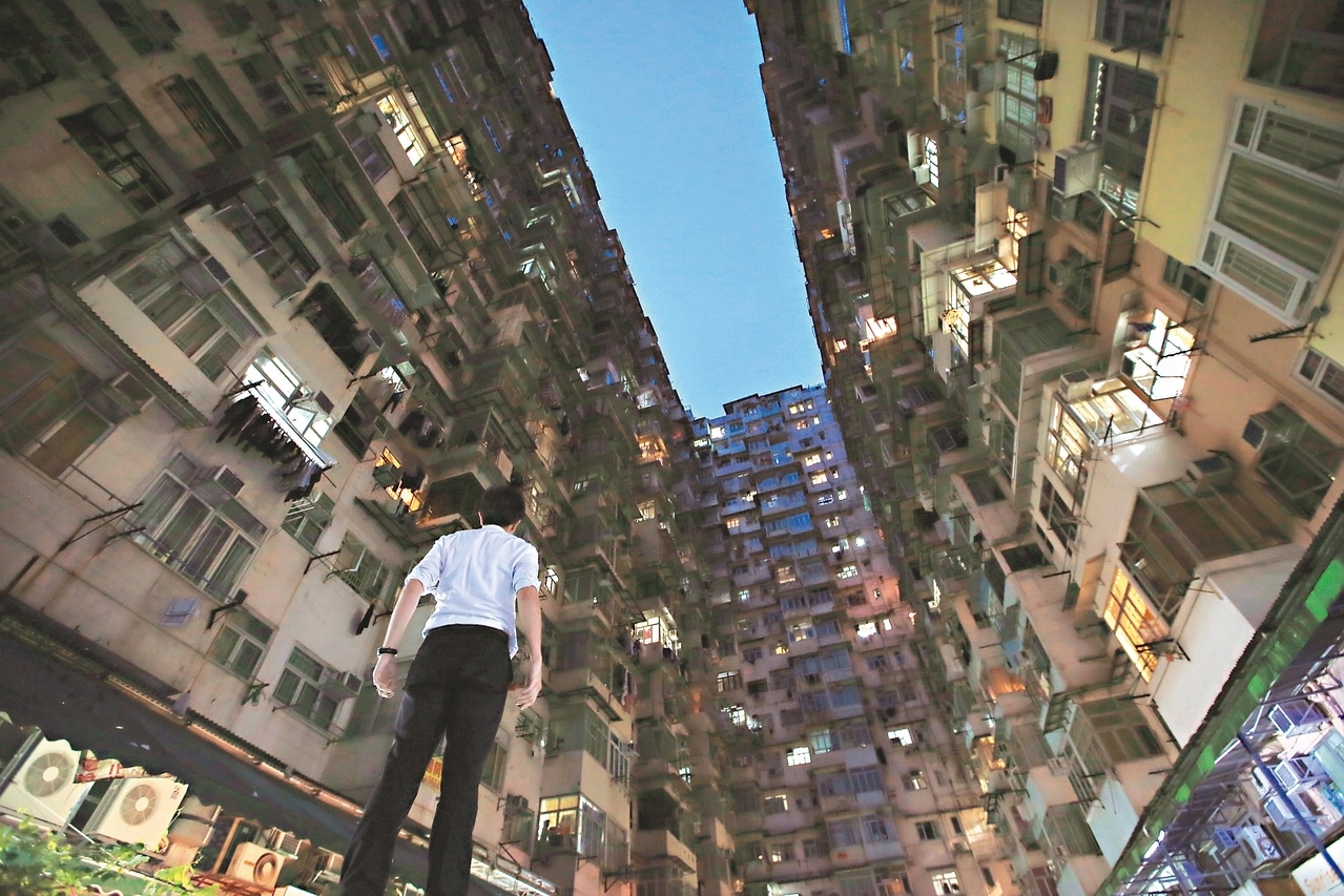 香港愈來愈高的房價，讓年輕一代的香港人感到沈重壓力。 記者潘俊宏／香港攝影