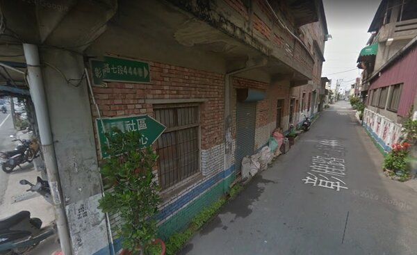 彰化福興鄉彰鹿路7段444巷，居民覺得門牌號碼不吉利，提出改巷名申請。圖／Google Map