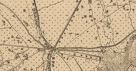 由日治時期的地圖可以發現，以三張犁字樣為中心（現為信義路與基隆路口）周邊有許多呈放射狀的台車道，這是因為在象山一帶有煤礦。另外日軍在現在的松勤路往東方向還有一處射擊場提供軍事訓練射擊之用。