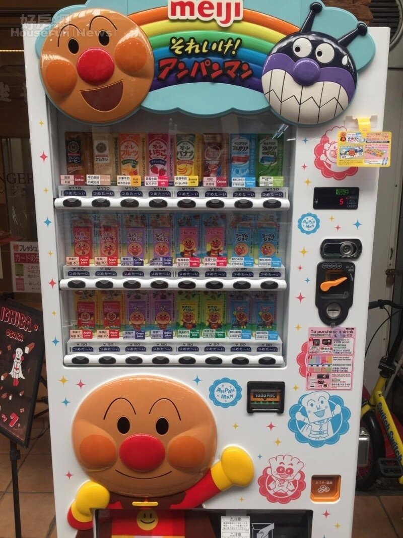 隨著愈來愈多的自動販賣機出現,也衍生出食安問題,圖為日本販賣機五花八門,密集度平均每23人就擁有一台(好房網News記者蔡孟穎/攝影)