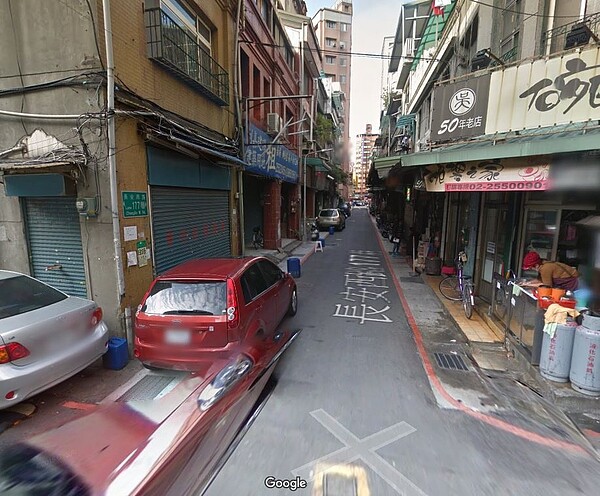 長安西路177巷。（翻攝自google map）