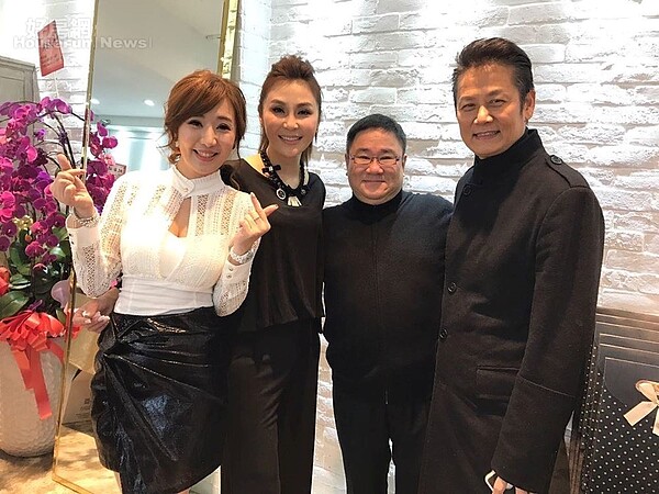 3.羅巧倫人緣好,開幕當天包括乃哥、張永正、梁又南等藝人都來捧場。