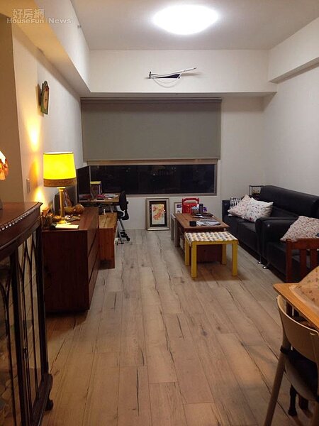 3.位於林口的合宜住宅新家,讓曾子余圓了一輩子也不敢奢求的夢想。