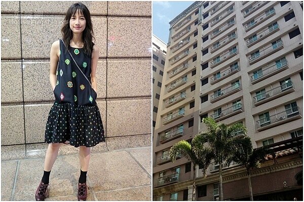 7.簡嫚書是電視圈新生代女星。（翻攝自簡嫚書臉書）
8「安家帝景」坐落在巷弄內，居住環境清幽寧靜。
