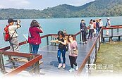 水情吃緊　日月潭水蛙露3隻半