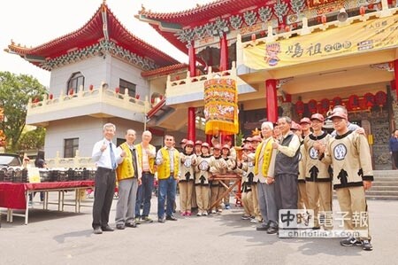 埔里天后宮舉辦媽祖文化節，除發揚媽祖慈悲精神，節慶流程也訴求環保（廖肇祥攝）