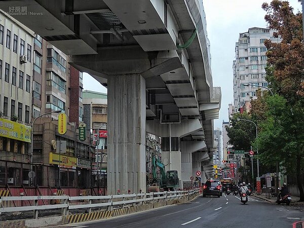新北市捷運環狀線工程。(好房網News記者陳韋帆/攝)