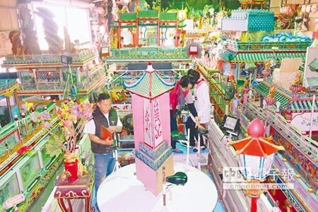 北港真人藝閣獲文化部支持,產官學合作行銷全國。(張朝欣攝)