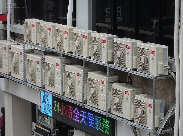 夏天冷氣用電量將暴增。(好房網News記者 陳韋帆/攝影)