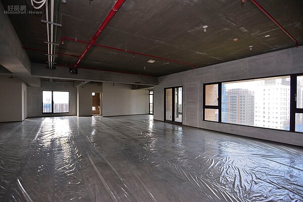 毛胚屋情境。(好房網News記者 陳韋帆/攝影)