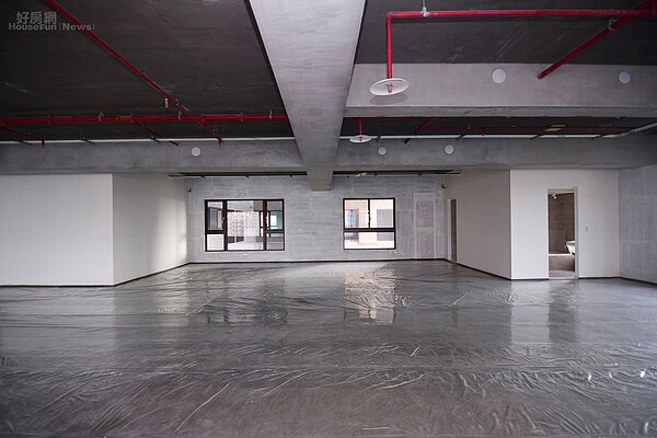 毛胚屋情境。(好房網News記者 陳韋帆/攝影)
