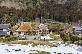 離京都不到兩小時車程的美山かやぶきの里，有著一種與世隔絕自成一格的美。