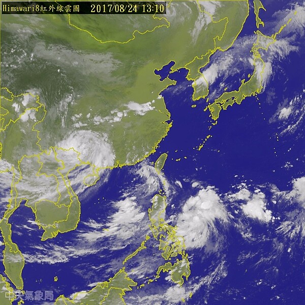 氣象(圖/翻攝自中央氣象局)