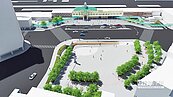 站前步行廣場　年底亮相