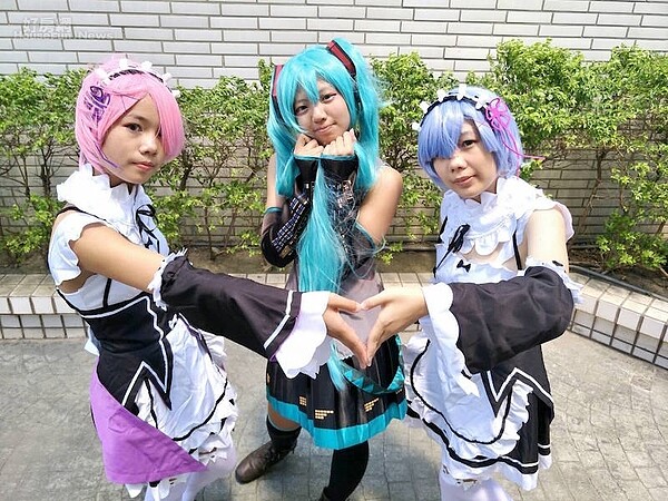 開拓動漫祭在台開承德創意基地舉辦。(台開集團提供)