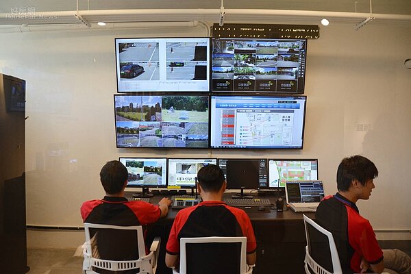 中興保全無人機。(好房網News記者 陳韋帆/攝影)