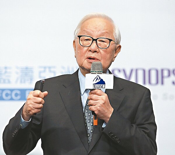 台積電董事長張忠謀。 記者曾吉松／攝影