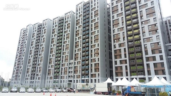 林口世大運選手村變社會住宅。(營建署提供)