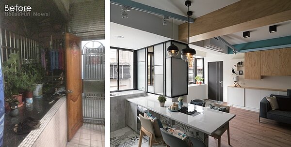 22坪漏水屋打掉重練！風格、機能還有收納一次到位