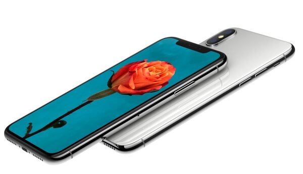 由於蘋果已公布iPhone 8與iPhone X等新款手機，預計8月訂單將開始打上「蘋果光」（翻攝自蘋果官網）