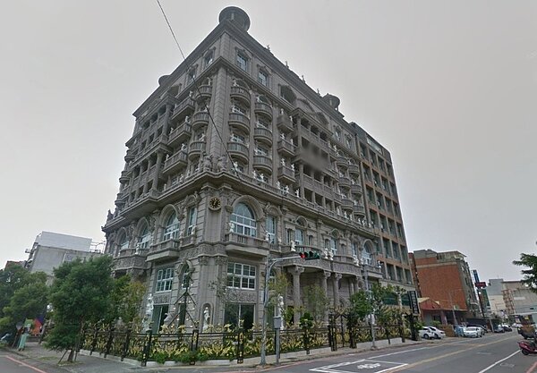 位在竹北的巴洛克式建築豪宅(圖/翻攝自google map)