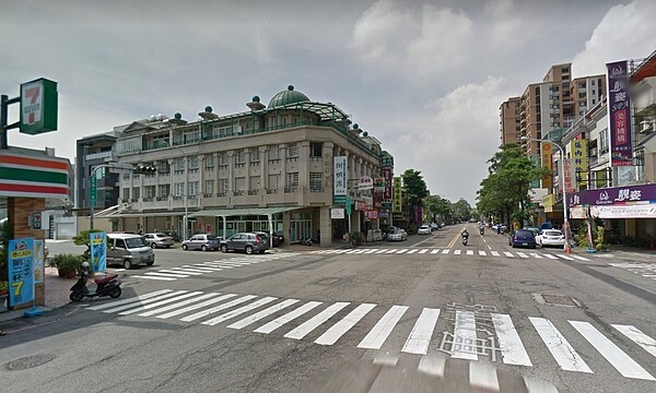 台中北屯區軍功國小周邊街道(圖/翻攝自Google Map)