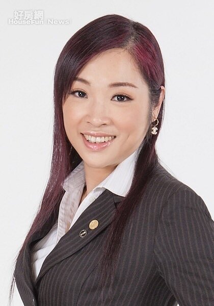 台慶不動產竹北高鐵文興店店東陳怡蓉。(陳怡蓉提供)