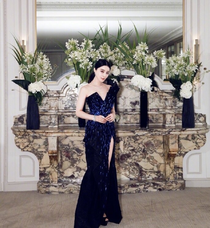 范冰冰蟬聯《富比士》「中國名人榜」5年榜首(翻攝自范冰冰微博)