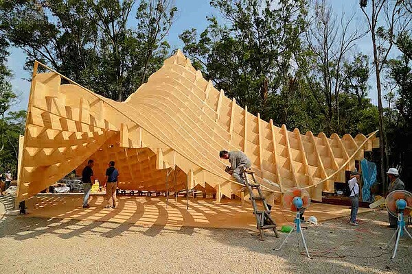 新竹新埔王禪老祖廟。(台開集團提供)