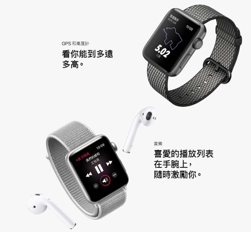 apple watch series3（圖／翻攝自APPLE官網）