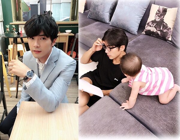 賀軍翔和女兒(圖/翻攝自臉書賀軍翔)