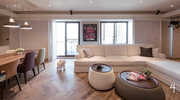 黑人和范范 66坪溫馨滿點美式宅