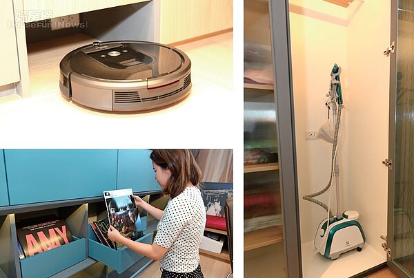 一開門就驚豔!植栽牆讓三房兩廳不呆板