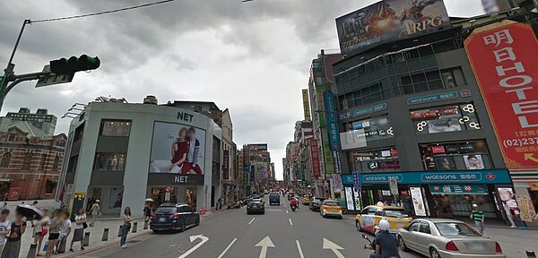 nike 以3年1.1億元趕走net(翻攝google map)