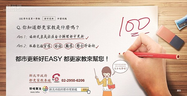 民眾在尋求任何管道所培訓之都市更新相關專業人士協助辦理社區都市更新時,在事前皆應進行審慎評估及確認雙方契約關係,以確保自身權益。(新北市政府提供)