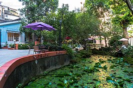 楊三郎美術館一景。