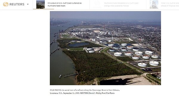 美國墨西哥灣(圖/翻攝自路透社)