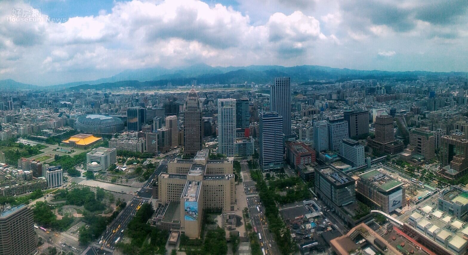 台北市信義區。(好房網News記者 陳韋帆攝影)