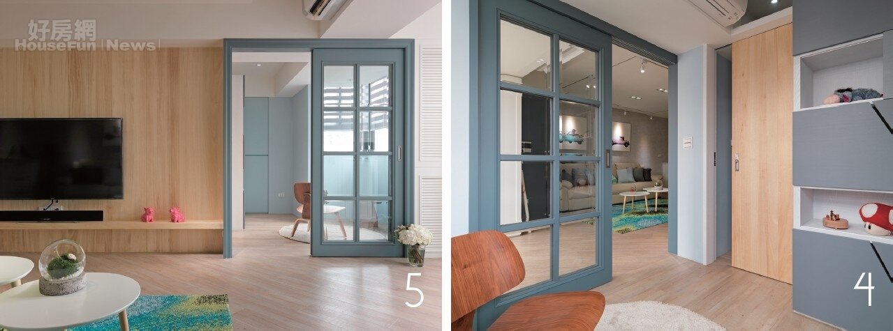 北歐X美式 大齡屋也有春天!清新木色彷彿走入日光森林