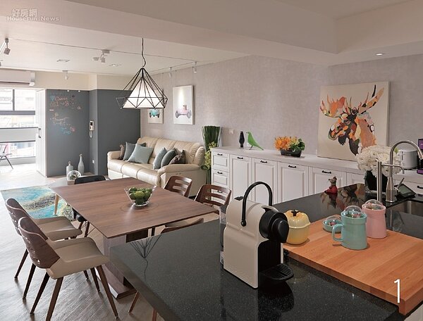 北歐X美式 大齡屋也有春天!清新木色彷彿走入日光森林