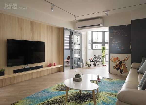 北歐X美式 大齡屋也有春天!清新木色彷彿走入日光森林