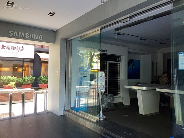 6月底三星手機撤離東區。(好房網News記者蔡佩蓉攝影)