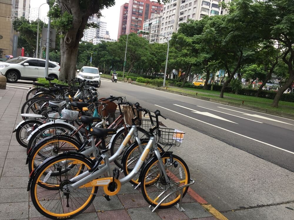 創新無樁共享自行車服務 oBike(好房News林美欣攝影)