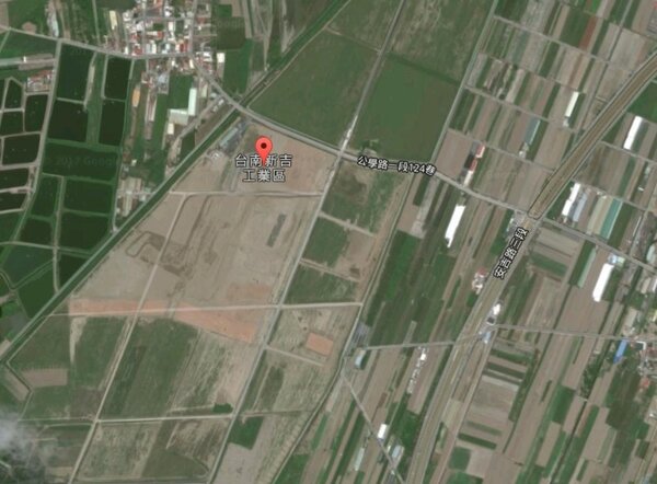 台南新吉工業區（圖／翻攝自google map）