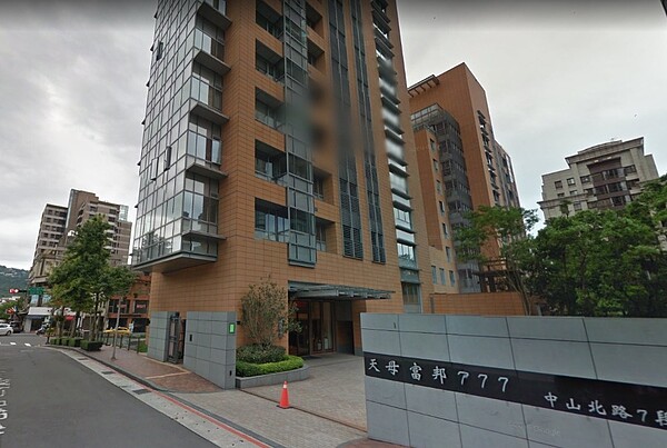 天母豪宅富邦777(圖/翻攝自google map)